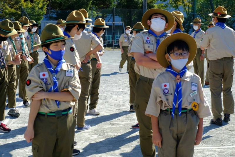 2021正規激安】 ボーイスカウト制服 半袖 150